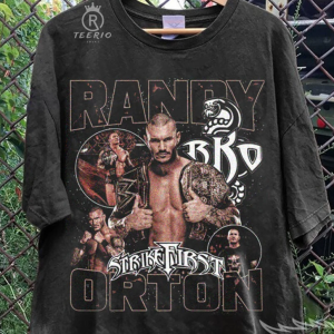 Randy Orton Vintage 90s Bootleg Style T-Shirt Sweatshirt, Retro Randy Orton Shirt, Gift For Women and Men Unisex Tee