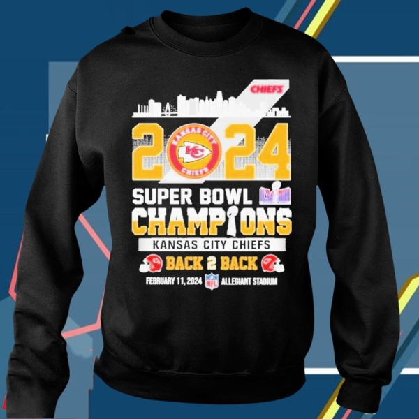 kansas city football champions back to back 2023 2024 kc football lviii champions sweatshirt shirt memorabilia kansas city