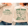 Vintage Noah Kahan Sweatshirt Stick Season 2024, Sweatshirt 2 SIDES Noah Kahan Shirt, Country Music TShirt Noah Kahan, Tour Stick Season Sweatshirt