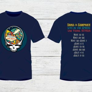 Dead & Company Shirt, Dead and Company TShirt, Dead and Company Shirt, Dead and Company Sphere, Grateful Dead, Dead and Co Las Vegas