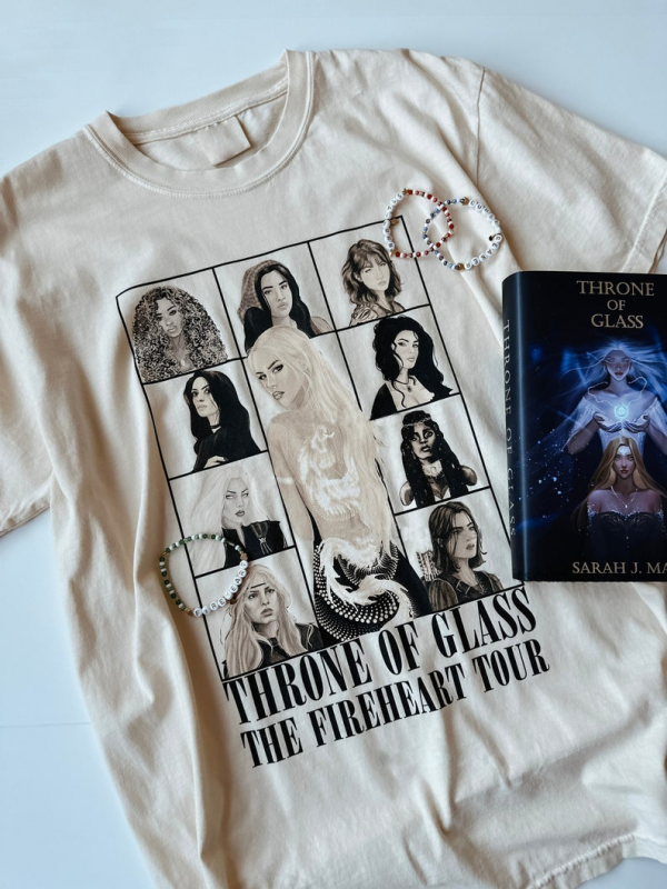 Fireheart Throne of Glass Concert Shirt