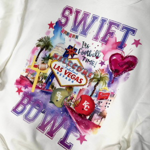 Awesome Swiftie Bowl Shirt, Trendy Las Vegas Short Sleeve Unisex T Shirt