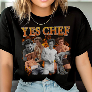 Vintage Yes Chef Bootleg Rap Comfort Colors T-Shirt, The Bear Shirt, Jeremy Allen White shirt, Yes Chef Jeremy Vintage Shirt, Trending Shirt