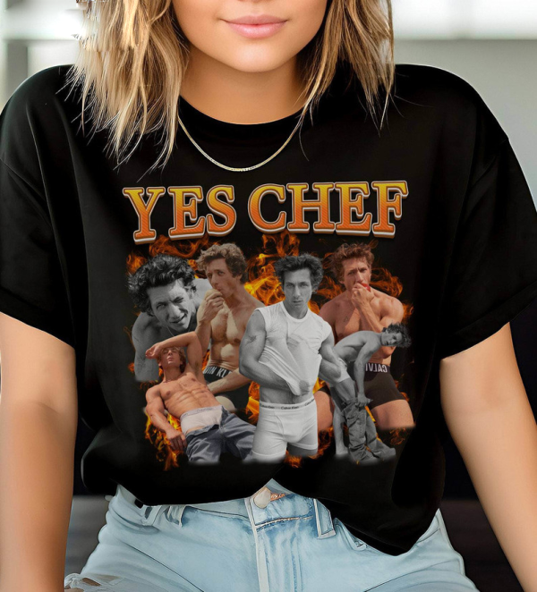 Vintage Yes Chef Bootleg Rap Comfort Colors T-Shirt, The Bear Shirt, Jeremy Allen White shirt, Yes Chef Jeremy Vintage Shirt, Trending Shirt