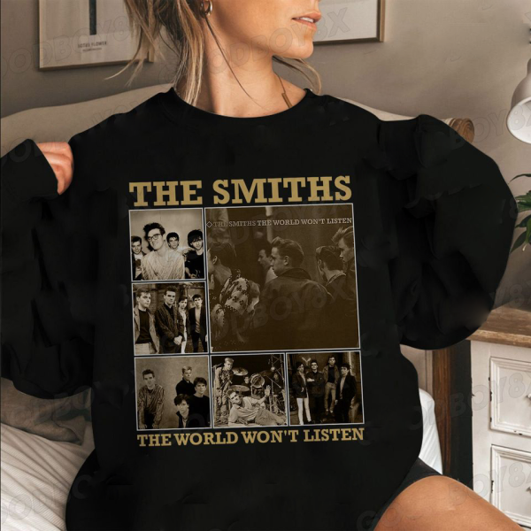 Vintage The Smiths Aesthetic T-Shirt – Retro The Smiths Shirt – The Smiths Shirt 80s Retro Musical Vintage T-Shirt