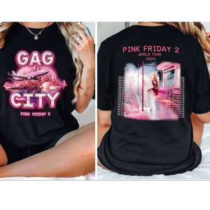 Nicki Minaj Pink Friday 2 Tour Shirt, Gag City Shirt, Nicki Minaj World Tour Shirt, Nicki Minaj Statue Sweatshirt, Pink Friday 2 Sweatshirt