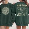 Comfort Color Noah Kahan Stick Season Tour 2024,Vintage Stick Season Tour 2023 Sweatshirt, Kahan Folk Pop Music Shirt