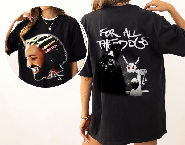 Drake Hair Clips Signature Shirt, Drake For All The Dogs Shirt, Drake Album Shirt, Drake Concert Merch, Rap Shirt