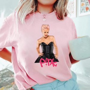 P!nk Singer T-shirt, P!nk Singer Alecia Beth Tee P!nk Summer Carnival 2024 Trustfall Album Hoodie Unisex