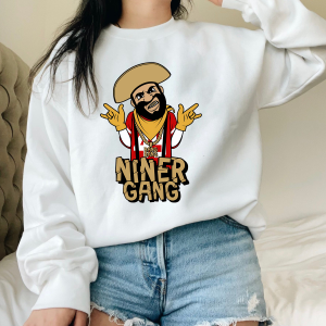 Vintage Style San Francisco Football Shirt, San Francisco Football Sweatshirt, Bang Bang Niner Gang Sweatshirt,