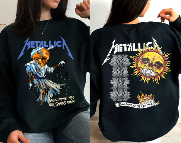 Vintage Metallica Master of Puppets 1994 T-shirt, Vintage Metallica,Metallica Shirt,Vintage Rock Shirt,Metallica T Shirt,90s Tees,Aesthetic Graphic T,Rock Band Shirt,Metallica Tshirt