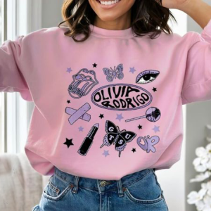 Vintage Guts Tour Schedule Olivia Rodrigo Shirt, Guts Tour Sweatshirt