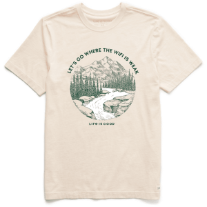 Wander Where The WiFi Is Weak T-Shirt, Let’s Go Where The Wi-Fi is Weak Camping Shirt