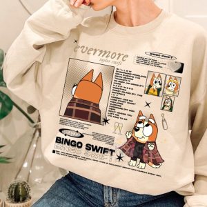 Evermore Bingo Shirt, Blueyy Bingo Sweatshirt, Hoodie, T-Shirt, Swiftie Shirt,