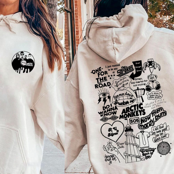 Arctic Monkeys Tour  2024 Sweatshirt, Vintage Arctic Monkeys T-Shirt, AM North American Tour Shirt, Arctic Monkeys Hoodie