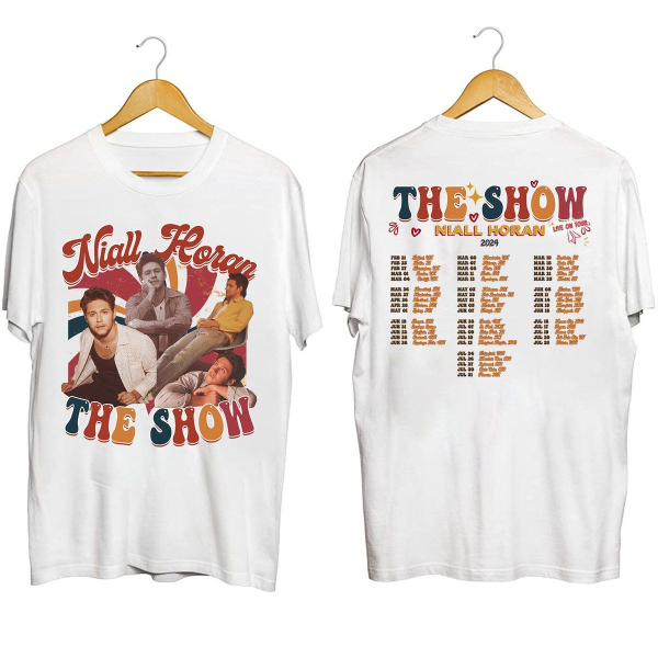 The Show Niall Live On Tour 2024 Horan Shirt, Niall Shirt Horan, 2 Sides Tour 2024 shirt, The Show Tour 2024 Merch, Gift For Fan