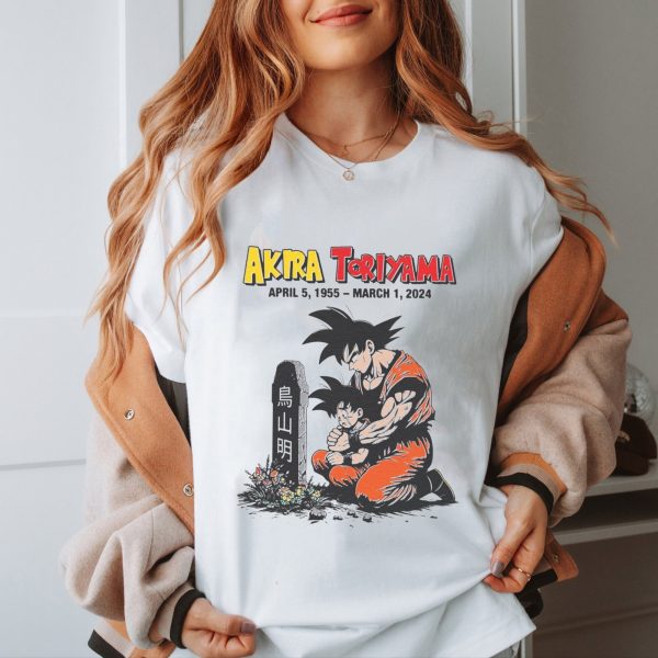 akira toriyama t-shirt, akira toriyama tshirt, akira toriyama rip shirt, akira toriyama tee, akira toriyama death tshirt, akira toriyama