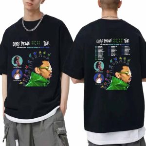 Chris Brown 11:11 Tour 2024 Shirt, Chris Brown Fan Shirt, Chris Brown 2024 Concert Shirt, 11 11 Tour 2024 Shirt, Chris Brown 11 11 Tour Tee