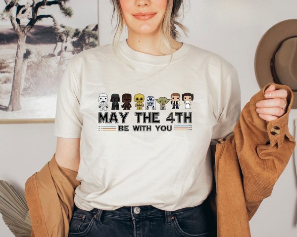 Star Wars May The 4th Be With You Shirt, Star Wars Fan Shirt, May the Fourth Tee, Galaxy’s Edge Apparel,Gift For Star Wars Fan