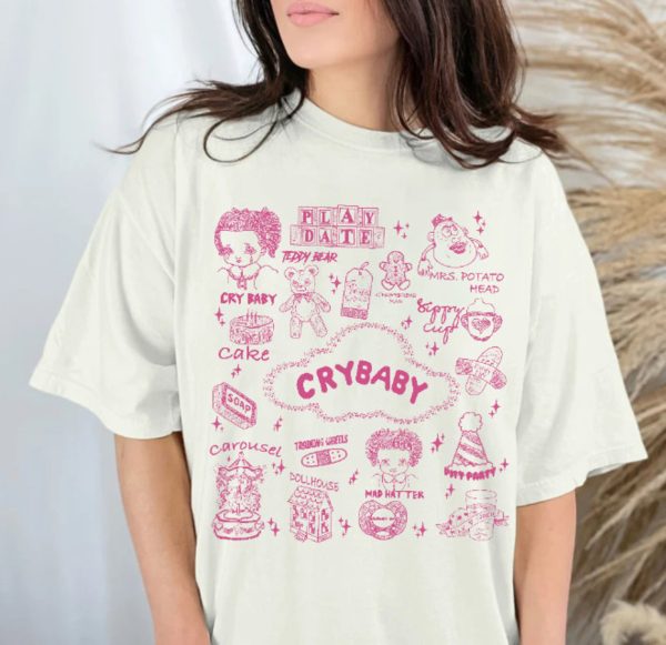 Melanie Martinez Crybaby Sweatshirt, The Trilogy Tour Melanie Martinez Shirt, Melanie Martinez Tour Shirt, Crybaby Sweatshirt, Portals Shirt