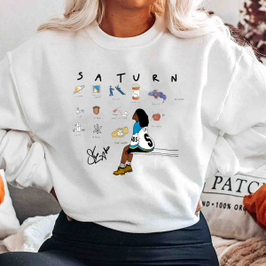 Saturn SZA Shirt, Saturn Shirt, Sza Lana Album Shirt, Singer SZA SOS Graphic Sweatshirts Unisex Shirt, Sza Merch, Gift For Fans