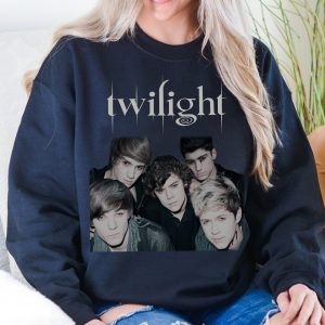 1D TwiIight Shirt, The Twilight Saga Edward Cullen Unisex Shirt, Bella Where The Hell Have You Been, Harry Style Loca, Movie Halloween Shirt