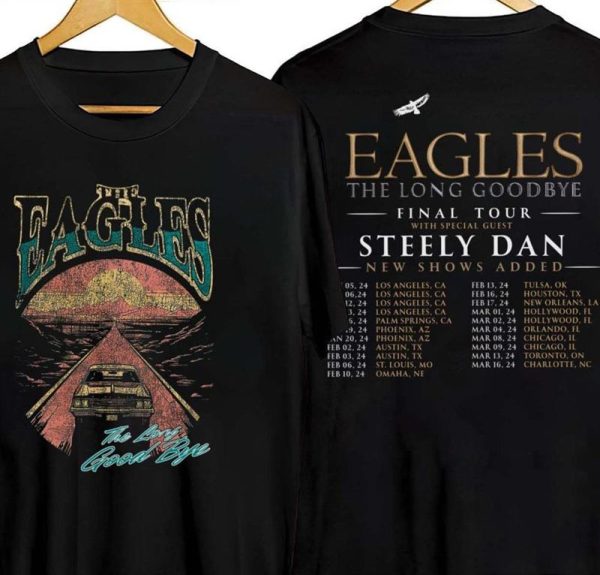 The Eagles 2024 Tour Shirt, Eagles Long Goodbye Tour 2024, The Eagles Band, The Eagles 2024 Tour Shirt