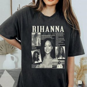 Vintage 90s Graphic Style Rihanna T-Shirt – Rihanna Vintage T-Shirt – Rihanna Vintage Tee For Man and Woman Unisex T-Shirt