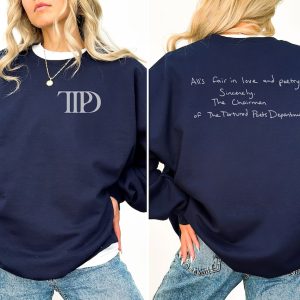 The Tortured Poets Department T-Shirt, New Album Sweatshirt T-Shirt, Swiftie Fan Gift, Gift For Swiftie