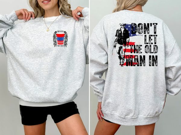 Toby Keith Memorials Both Sides T-Shirt, Don’t Let The Old Man In Sweatshirt, Toby Keith Fan Gift, Perfect Gift For Fans