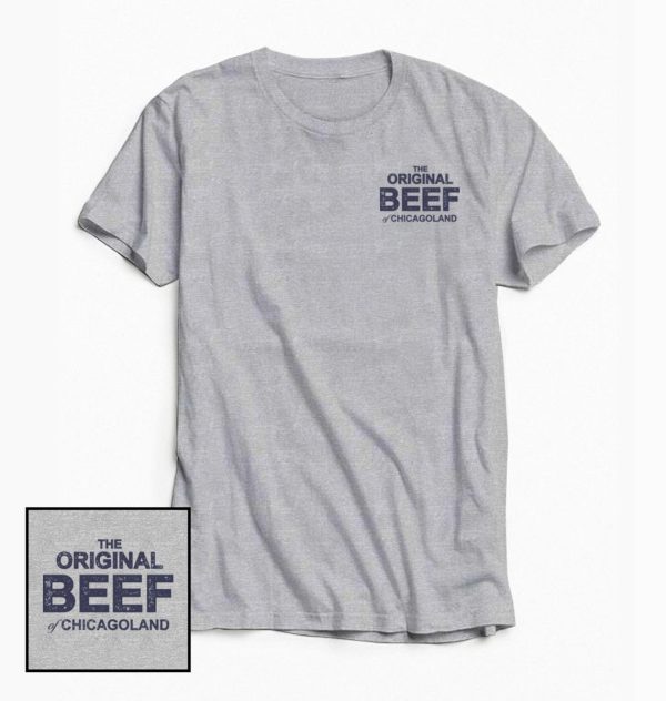 The Original Beef of Chicagoland T-Shirt, Carmy, Shirt, Ritchie & Sydney Sandwich Shop, Pocket Graphic Tee, Gift, Vintage T-shirt