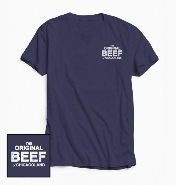 The Original Beef of Chicagoland T-Shirt, Carmy, Shirt, Ritchie & Sydney Sandwich Shop, Pocket Graphic Tee, Gift, Vintage T-shirt