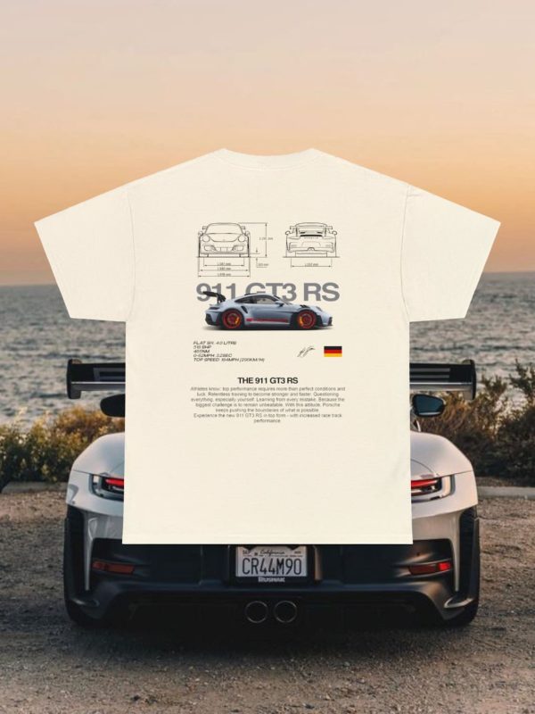 Porsche 911 GT3 RS T-Shirt Stats