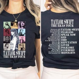 Vintage The Eras Tour Shirt, Swiftie Eras Tour Shirt, Swiftie Shirt, Swiftie Merch shirt, Midnights Album Tee, Midnights Concert Shirt