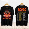 2024 Acdc Pwr Up World Tour Shirt, Band Fan Gift Hoodie Tank Top, Rock Band ACDC Graphic Shirt, ACDC Band Fan Gift