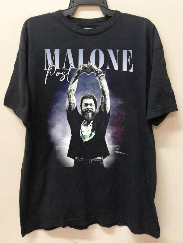 Post Malone Music Rap Vintage Graphic Shirt, Posty hip hop styles,Posty Graphic Tee Shirt, Posty 2024, Posty Tour Shirt