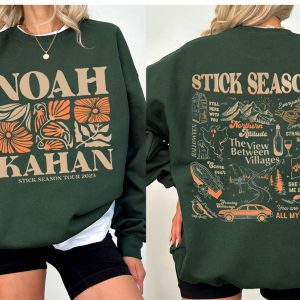 Noah Kahan Sweatshirt| Noah Kahan Folk Pop Country Music shirt| Vintage Noah Kahan Stick Season 2024 Shirt