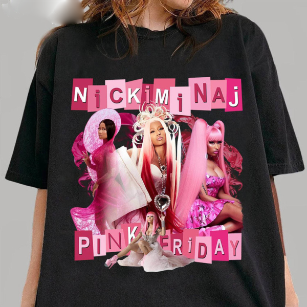 Nicki Minaj Shirt, Nicki Minaj Tour Shirt, Nicki Minaj Merch, Pink Friday 2 Airbrush Nicki Minaj Shirt, Nicki Minaj Crewneck Sweatshirt