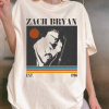 Limited Zach Bryan The Quittin Time Tour 2024 Front And Back Shirt, Zach Bryan 90s Tee, Zach Bryan Country Music Shirt, Zach Bryan Gift Tee