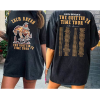 Limited Zach Bryan The Quittin Time Tour 2024 Front And Back Shirt, Zach Bryan 90s Tee, Zach Bryan Country Music Shirt, Zach Bryan Gift Tee