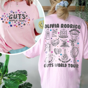 Guts World Tour 2024 Sweatshirt, Girls Concert T-shirt, Rodrigo World Tour Concert Sweatshirt, Olivia Bad Idea Right Shirt, Gifts.