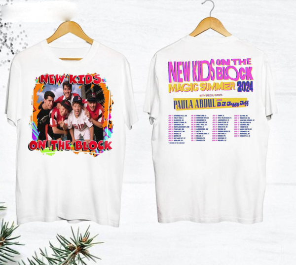 New Kids on the Block The Magic Summer Tour 2024 Shirt, New Kids on the Block Fan Shirt, New Kids on the Block Shirt, NKOTB 2024 Tour Shirt