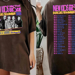 New Kids on the Block The Magic Summer Tour 2024 Shirt, New Kids on the Block Fan Shirt, New Kids on the Block Shirt, NKOTB 2024 Tour Shirt