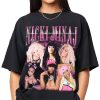 Pink Friday 2 Airbrush Nicki Minaj 2 Sided Shirt, Nicki Minaj Tour Shirt, Nicki Minaj Merch, Pink Friday 2 World Tour Shirt