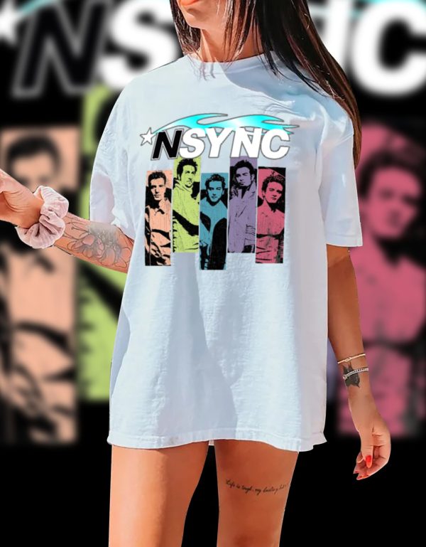 Retro Nsync Shirt, 90s Boy Band Shirt, Nsync Eras Shirt, Nsync tshirt, Boy Band Shirt, Unisex Shirt