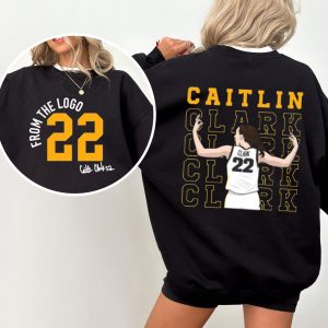 Caitlin Clark Shirt, American Clark 22 Basketball t-shirt, Caitlin Clark Cotton Fan Gift