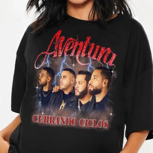 2024 Aventura Tour, Cerrando Ciclos T-shirt, Graphic T-shirt, Unisex Shirt, Aventura Concert Group Shirt