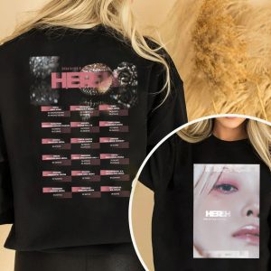 IU H.E.R. World Tour 2024 Shirt, IU Kpop World Tour Shirt, Kpop IU Uaena Shirt, Iu Fan Shirt, Lee Jieun Shirt,