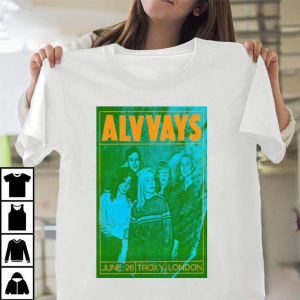 Alvvays June 26, 2024 London Troxy Poster T-Shirt | Concerts in london, Indie pop music, Making the band