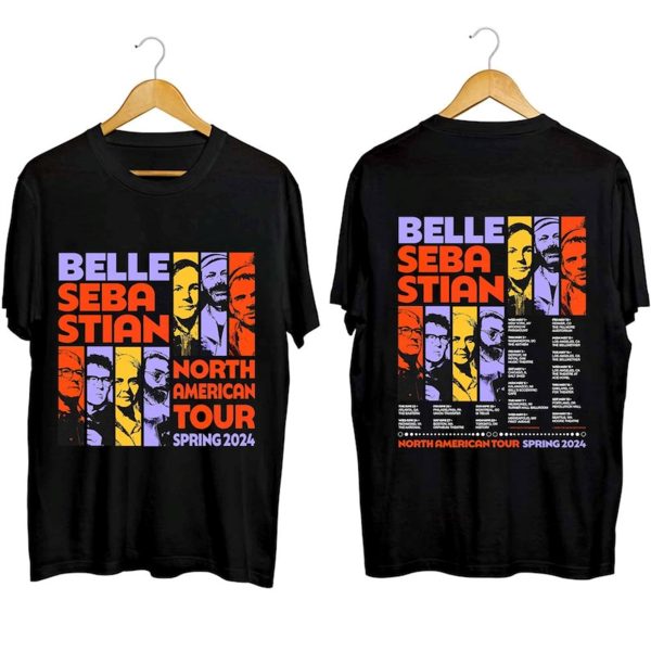 Belle And Sebastian 2024 Tour Shirt Belle And Sebastian 2024 North American Tour Shirt – CornerPrints,